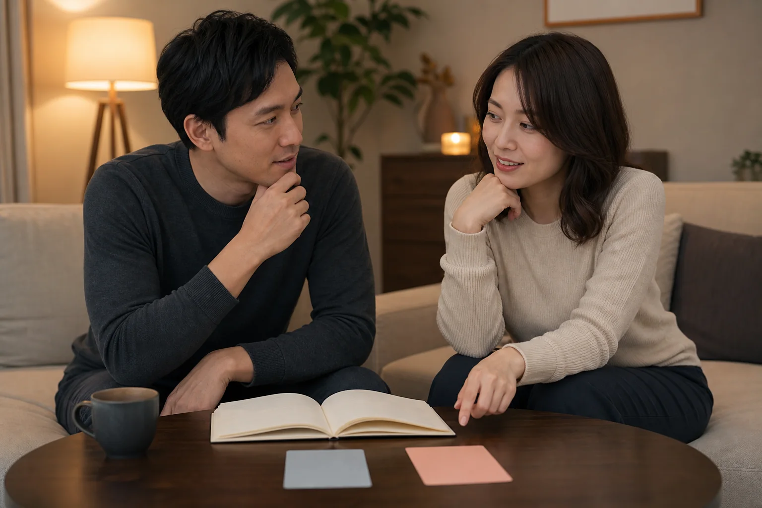 6つの確認事項を一つずつ確認するイメージ